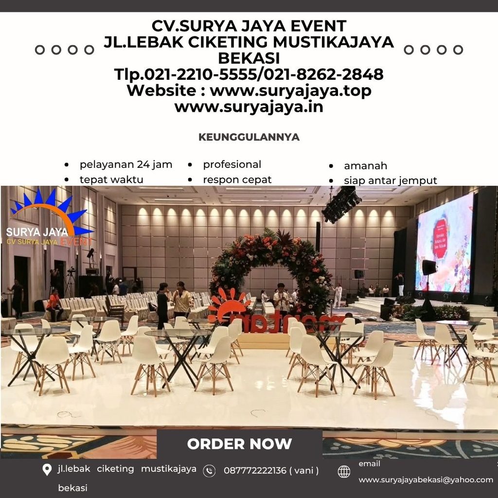 Sewa Kursi Scramble Dan Meja Dealing Fairmont Hotel Jakarta