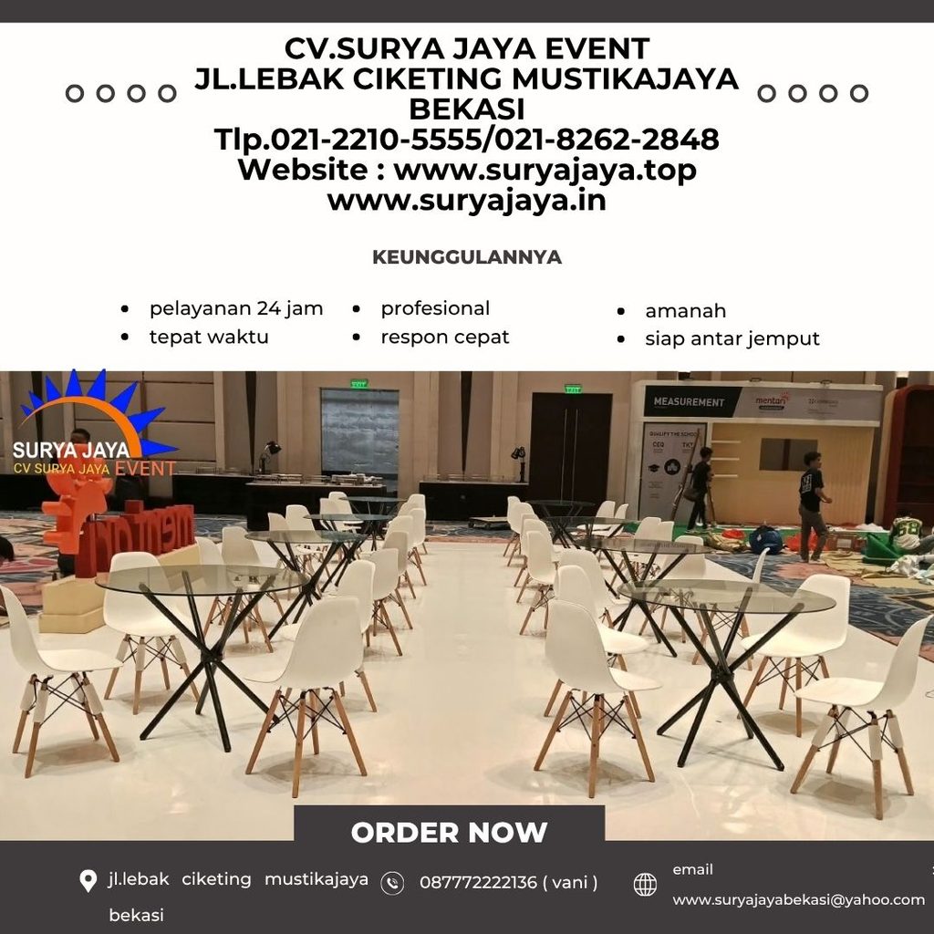 Sewa Kursi Scramble Dan Meja Dealing Fairmont Hotel Jakarta