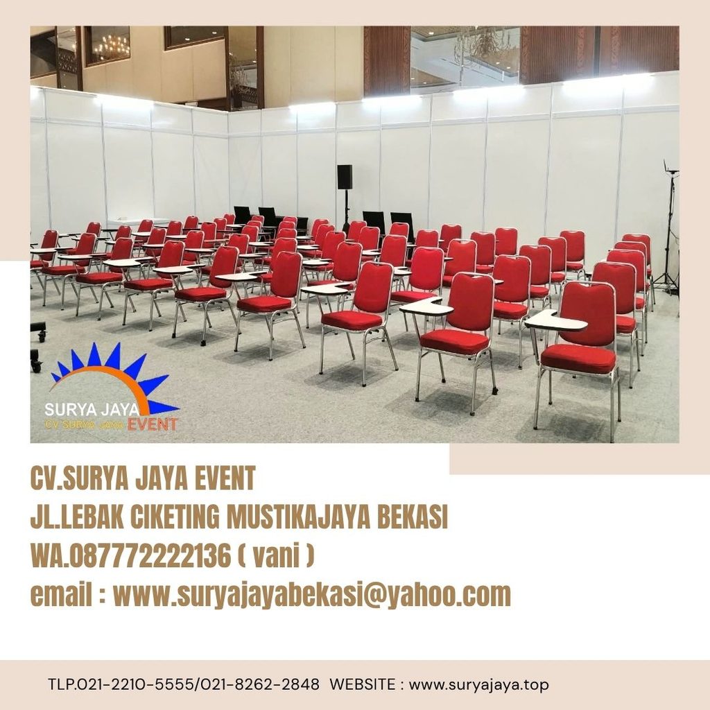 Sewa Kursi Test Merah Bogor (087772222136)