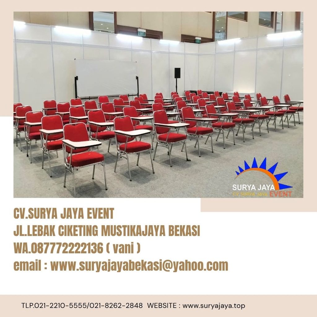 Sewa Kursi Test Merah Bogor (087772222136)