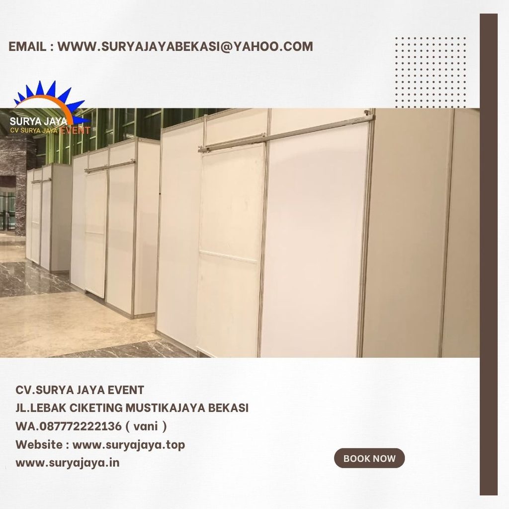 Sewa Ruang Partisi Putih Kemayoran (087772222136)