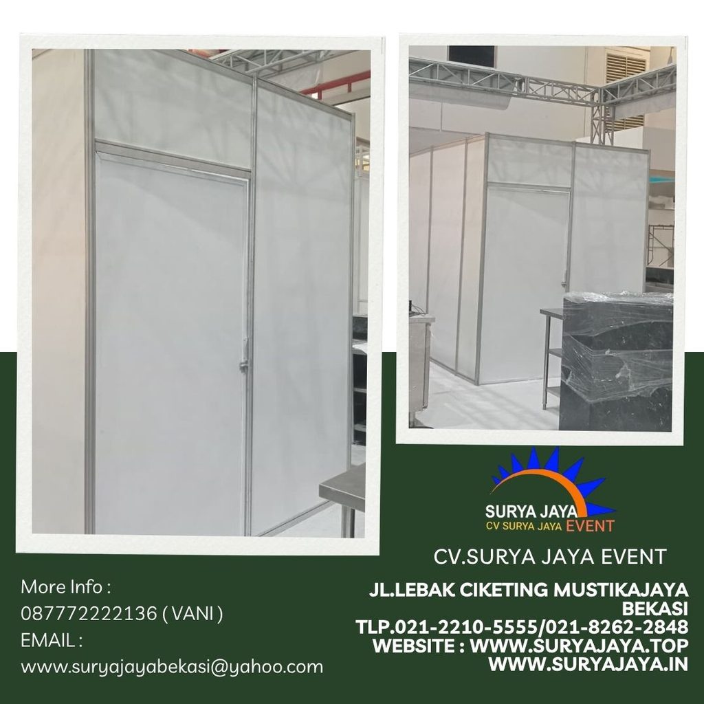 Sewa Ruang Partisi Putih Kemayoran (087772222136)