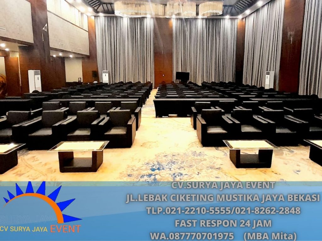 Sewa Sofa single hitam kuningan Jaksel (0877-7070-1975)