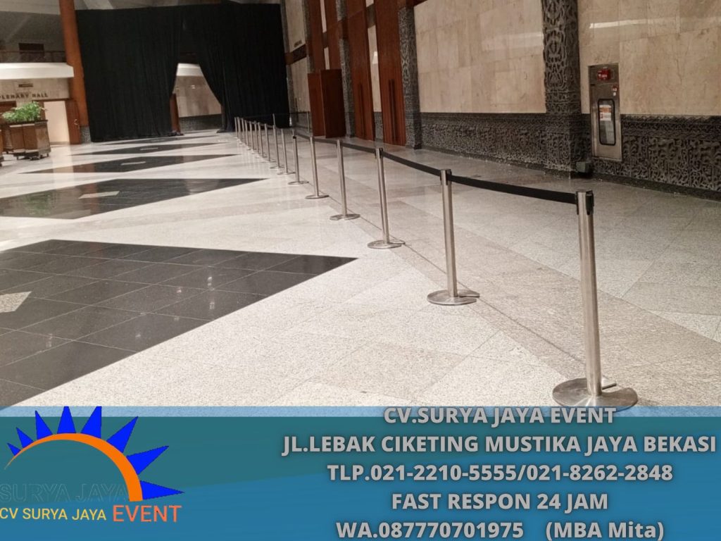 Sewa Tiang Antrian Paragon Comunity Pesanggrahan (0877-7070-1975)