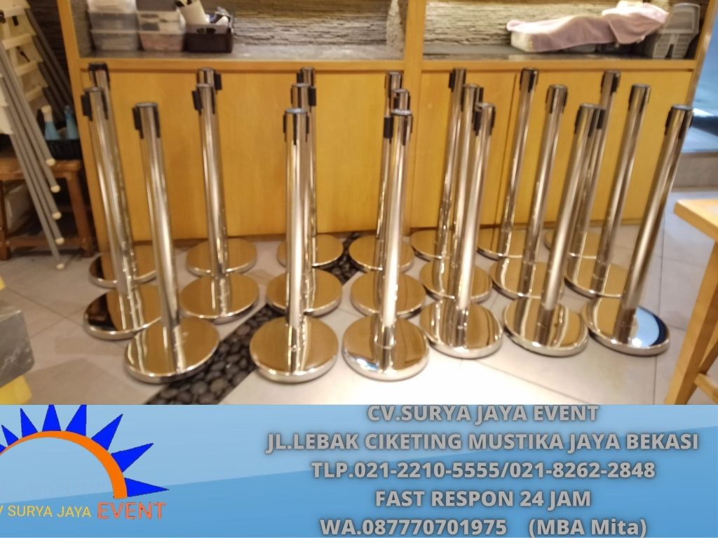 Sewa Tiang Antrian Paragon Comunity Pesanggrahan (0877-7070-1975)