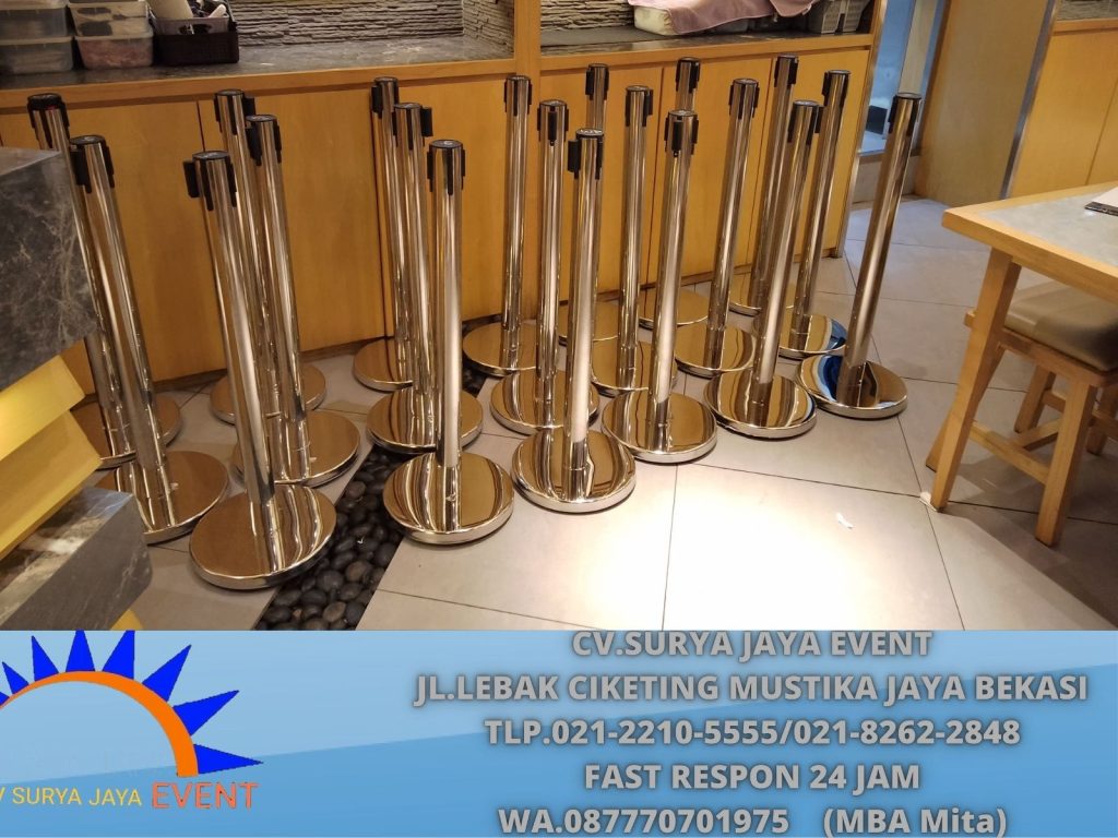 Sewa Tiang Antrian Paragon Comunity Pesanggrahan (0877-7070-1975)