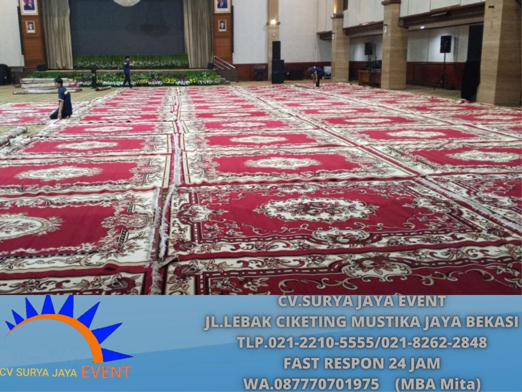Rental Karpet Permadani Tebal Warna Merah Jaksel (0877-7070-1975)
