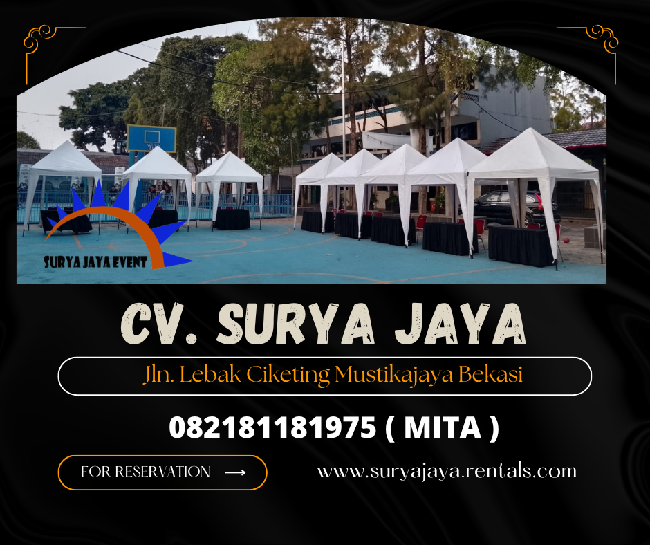 Sewa Tenda Bazar Putih Depok (082181181975)