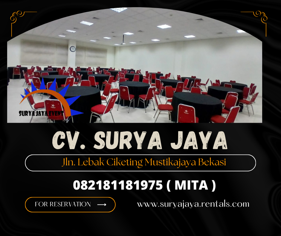 Sewa Kursi Polos Tanpa Cover Bogor (082181181975)