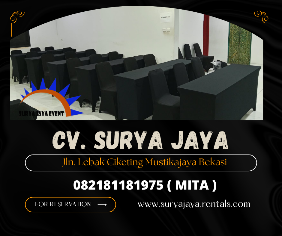 Sewa Meja IBM Event Gedung Rukun Jaya Senayan (082181181975)