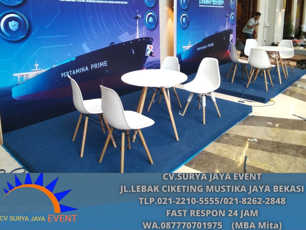 Sewa Kursi Scrambel, Meja Dirmy Event Hotel Raffles kuningan (0877-7070-1975)