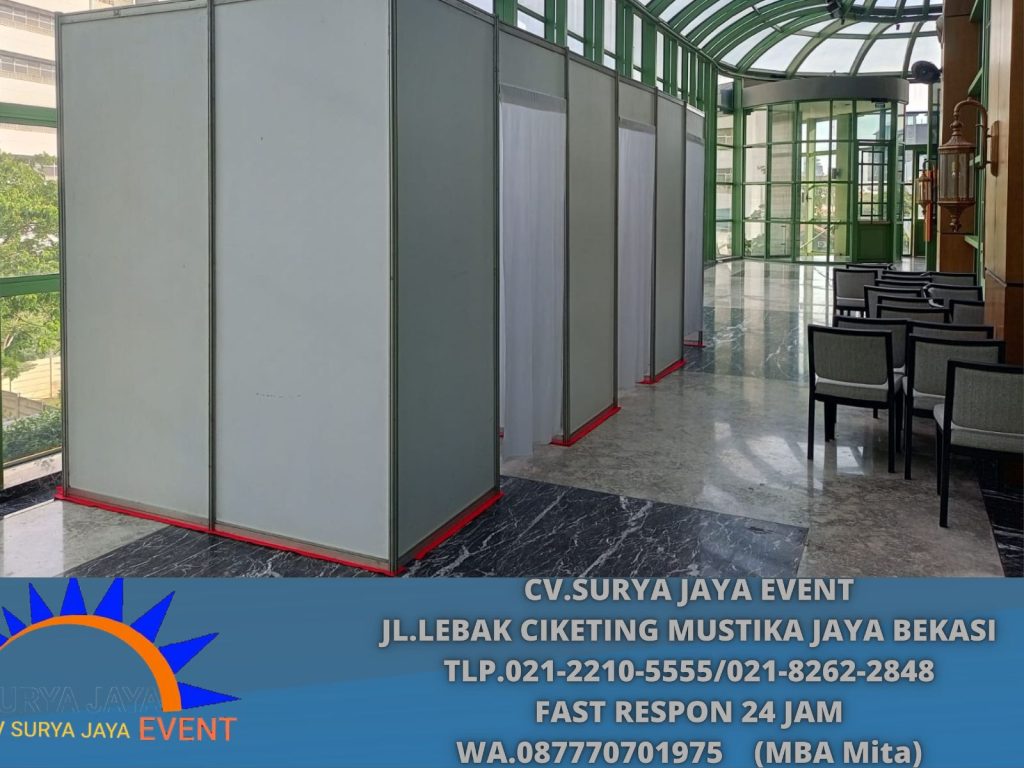 Sewa Partisi R8 Putih Skat Jakarta (0877-7070-1975)