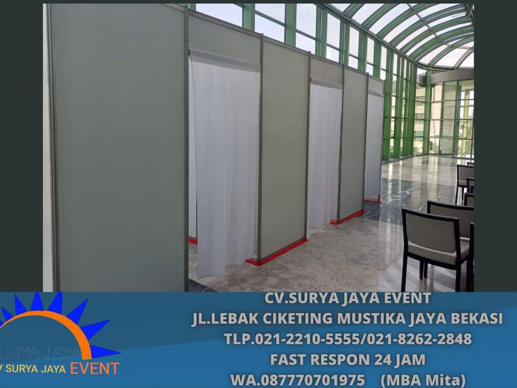 Sewa Partisi R8 Putih Skat Jakarta (0877-7070-1975)
