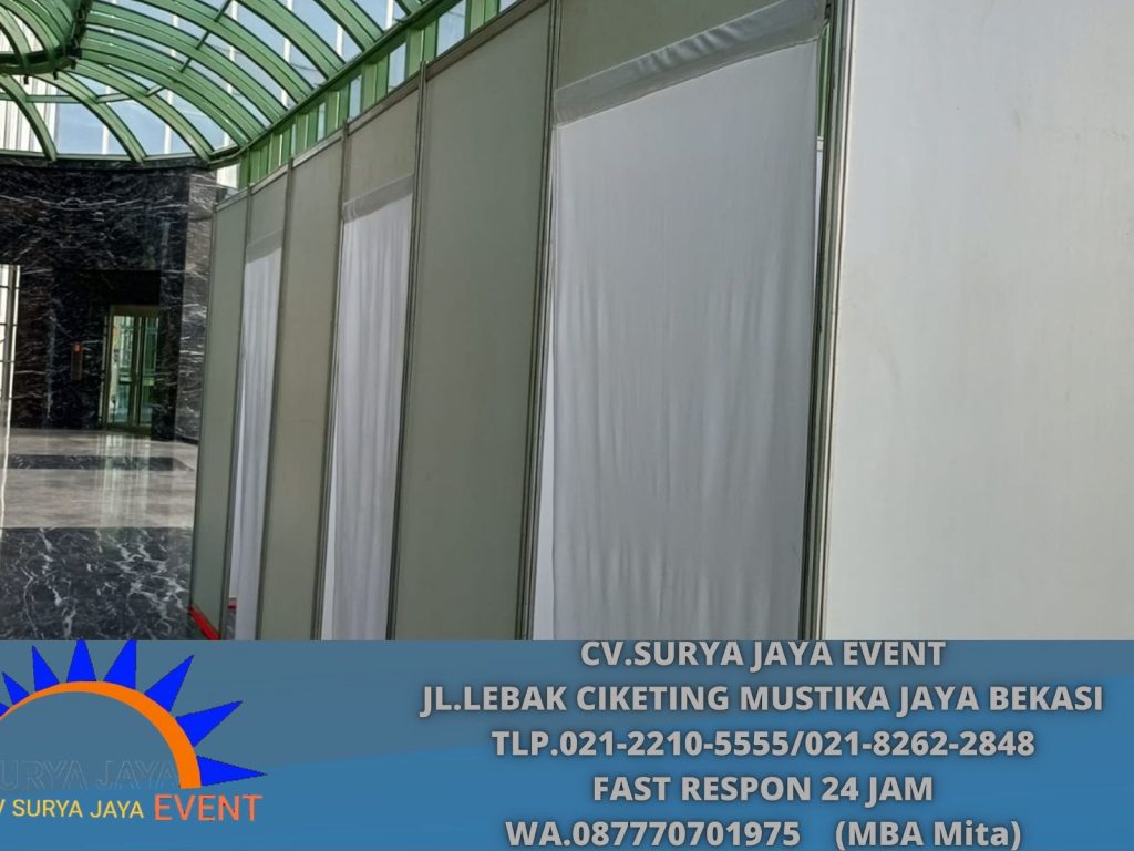 Sewa Partisi R8 Putih Skat Jakarta (0877-7070-1975)