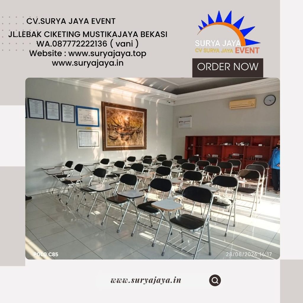Sewa Kursi Kuliah Berkualitas Type Lipat Jakarta (087772222136)