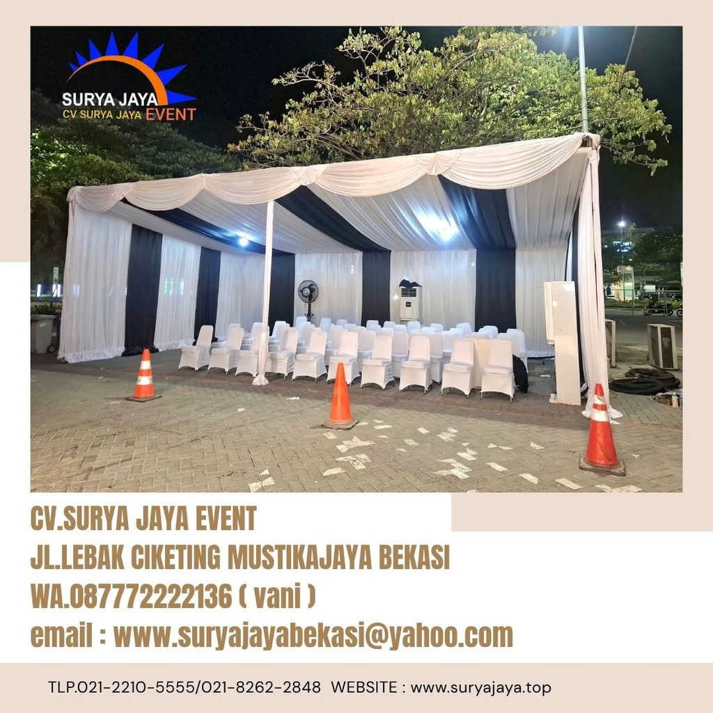 Sewa Kursi Susun,Tenda Serut PIK2 (087772222136)