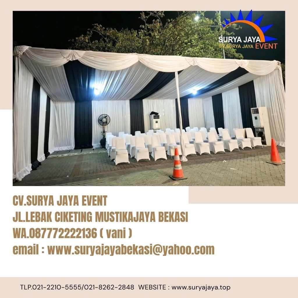 Sewa Kursi Susun,Tenda Serut PIK2 (087772222136)