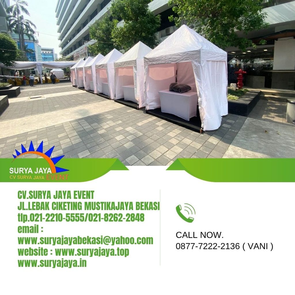 Sewa Tenda Bazar Event Campus untar 1 Jakarta Barat