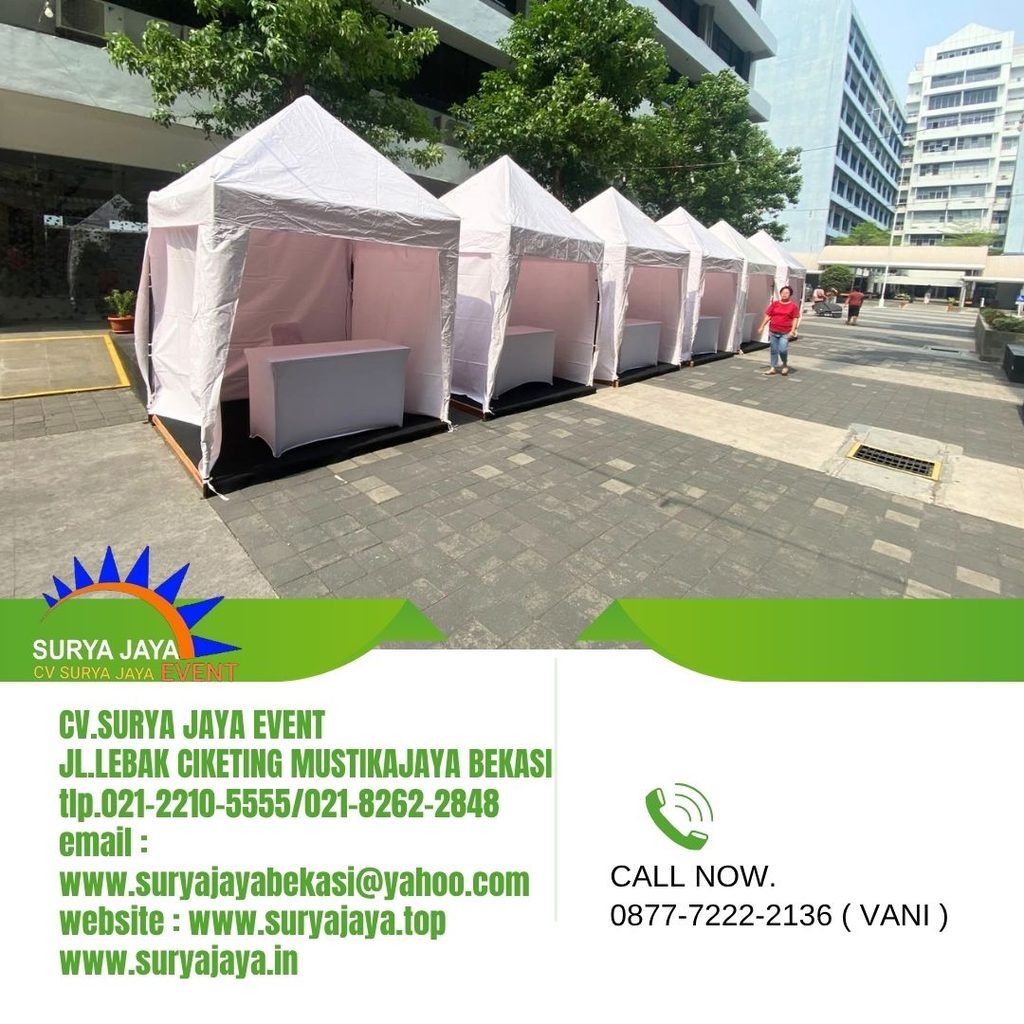 Sewa Tenda Bazar Event Campus untar 1 Jakarta Barat