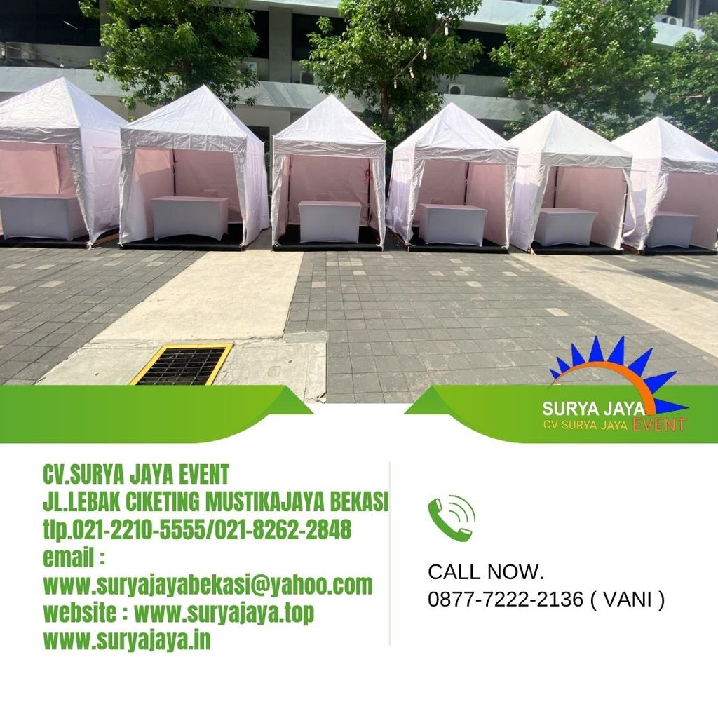 Sewa Tenda Bazar Event Campus untar 1 Jakarta Barat