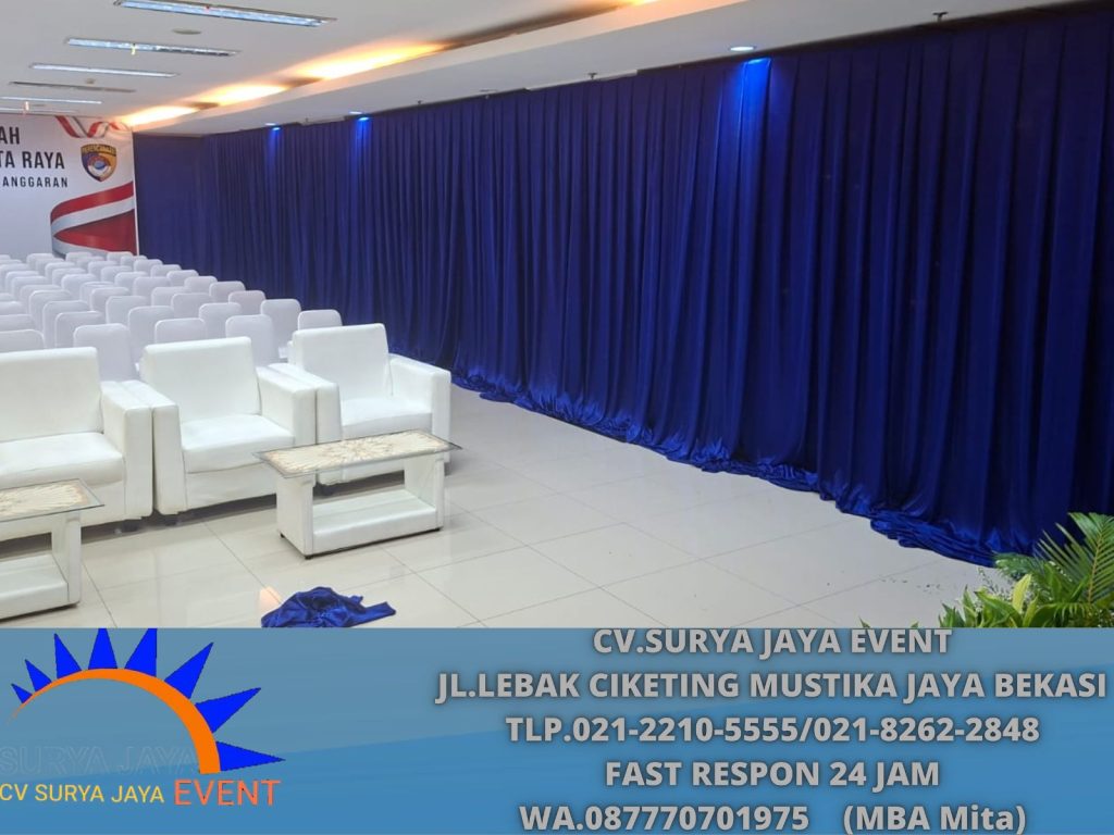 Rental Tirai Filamin Biru Jakarta(0877-7070-1975)